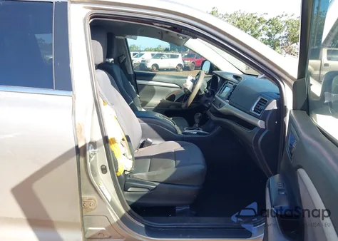 2014 Toyota Highlander Le from USA, damaged, VIN 5TDZARFH8ES004629